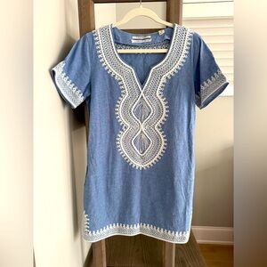 Scotch & Soda embroidered mini dress